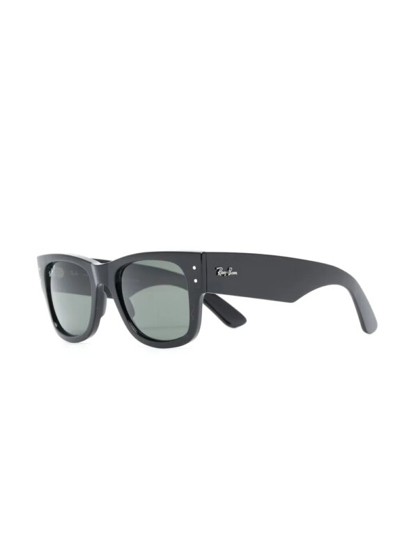Ray-Ban Zonnebril met wayfarer montuur - Zwart