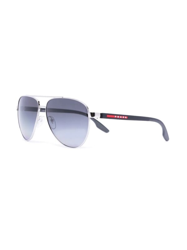 Prada Eyewear Zonnebril met getinte glazen - Zilver