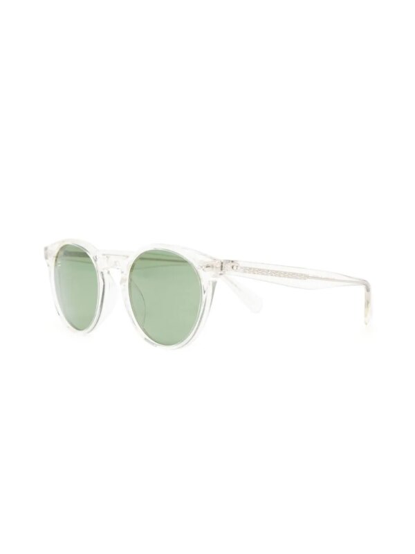 Oliver Peoples Romare zonnebril met rond montuur - Beige
