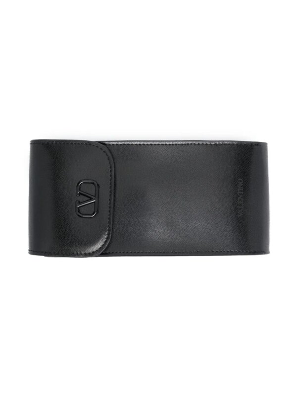 VALENTINO GARAVANI EYEWEAR Zonnebril met rechthoekig montuur - Bruin