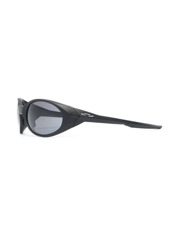 Oakley Zonnebril met ovaal montuur - Zwart