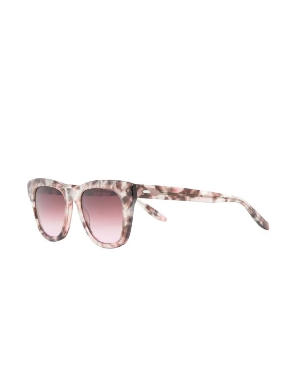 Barton Perreira Zonnebril met wayfarer montuur - Roze