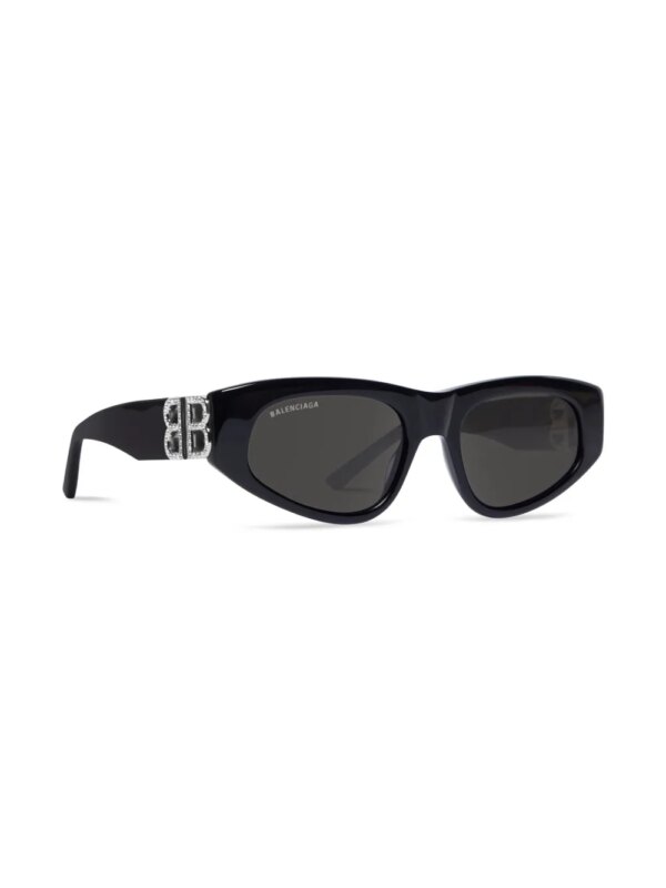 Balenciaga Eyewear Dynasty zonnebril met cat-eye montuur - Zwart