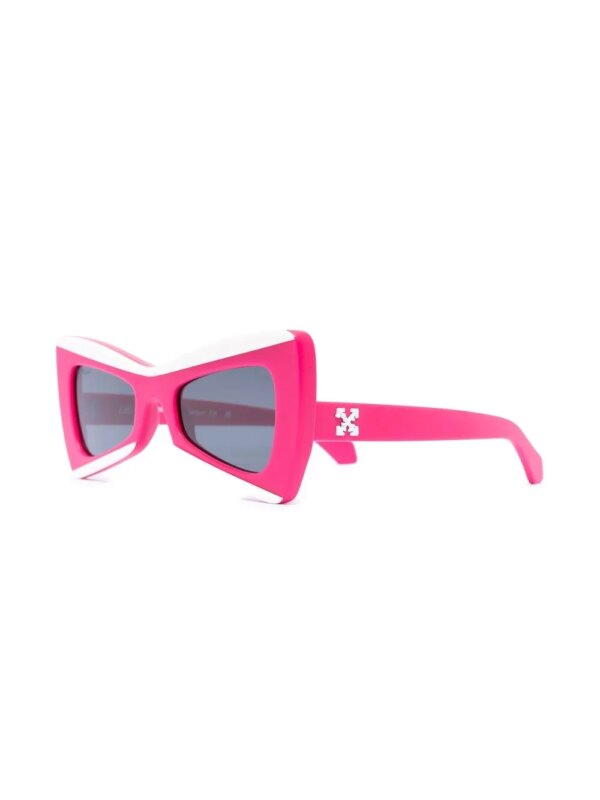 Off-White Eyewear Zonnebril met cat-eye montuur - Roze