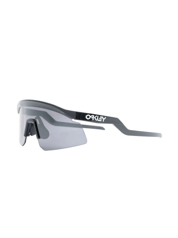 Oakley Zonnebril met logoprint - Zwart