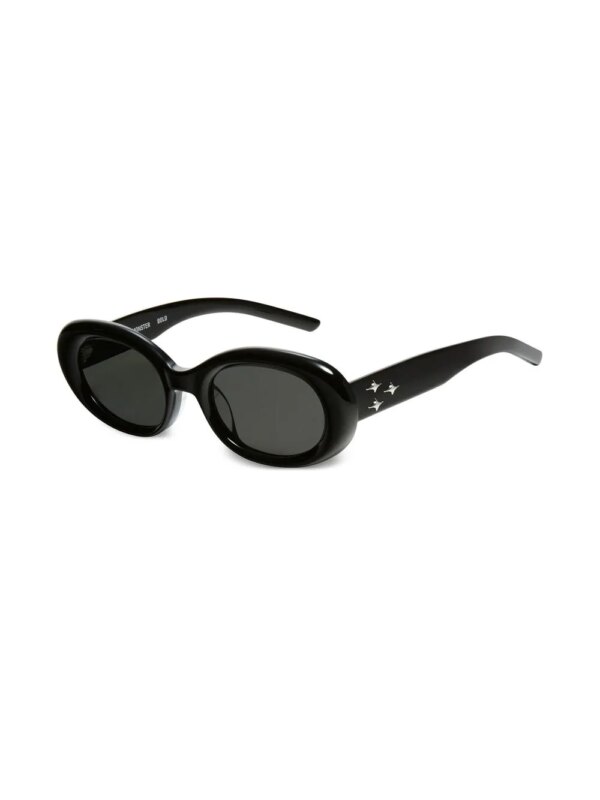 Gentle Monster Zonnebril met rond montuur - Zwart