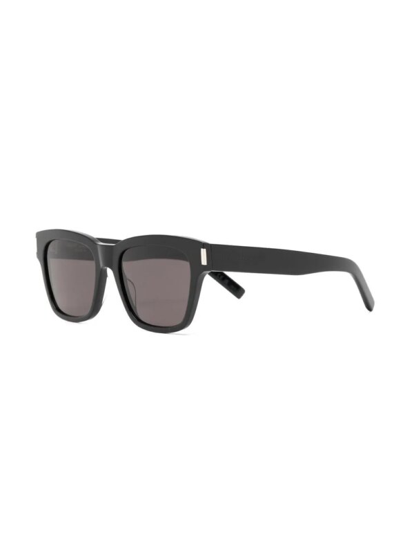 Saint Laurent Eyewear Zonnebril met vierkant montuur - Zwart