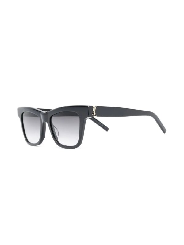 Saint Laurent Eyewear SL M106 zonnebril met vierkant montuur - Zwart