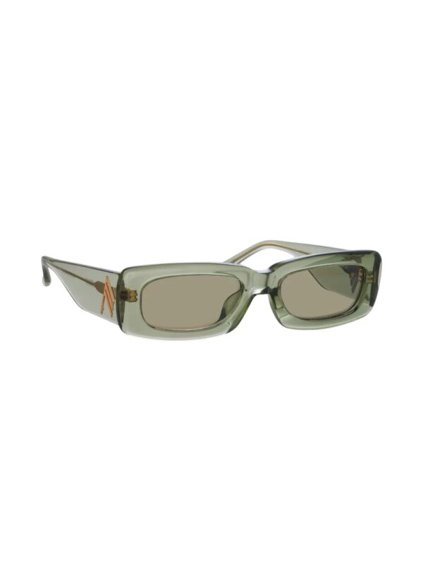 Linda Farrow x Linda Farrow Marfa zonnebril - Groen
