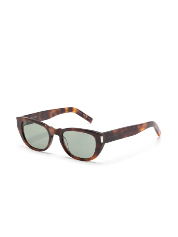 Saint Laurent Eyewear Zonnebril met cat-eye montuur - Bruin