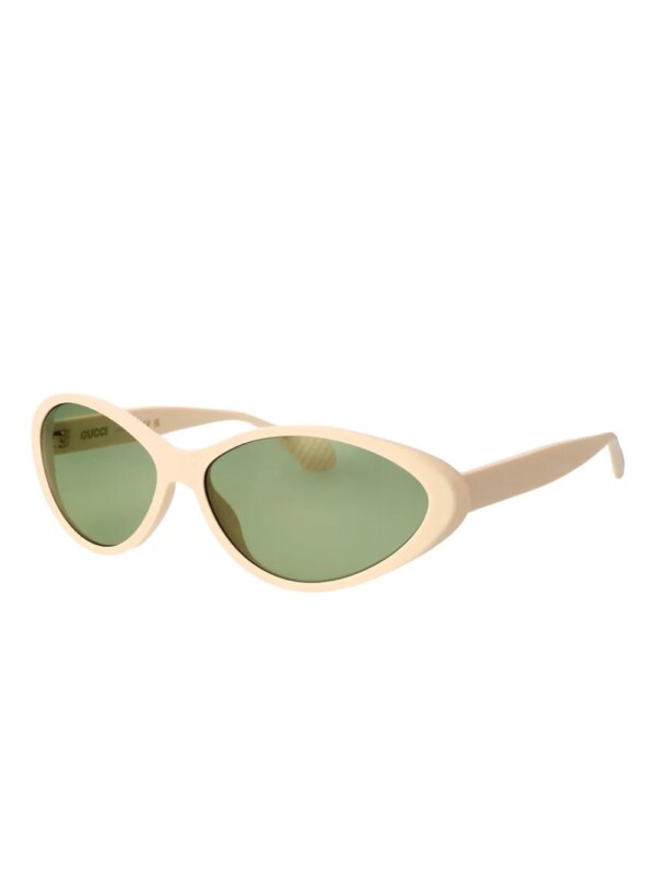 Gucci Eyewear Zonnebril met cat-eye montuur - Wit