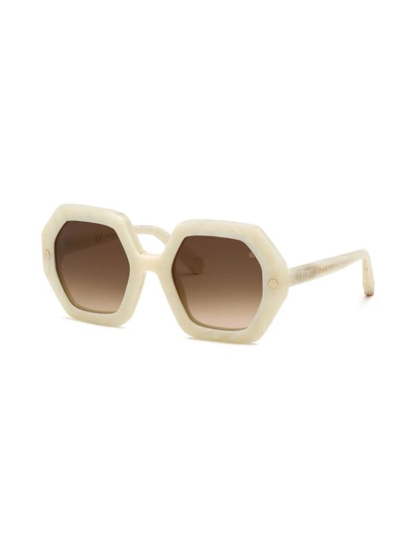 Philipp Plein Eyewear Butterfly Plein First Lady zonnebril - Beige