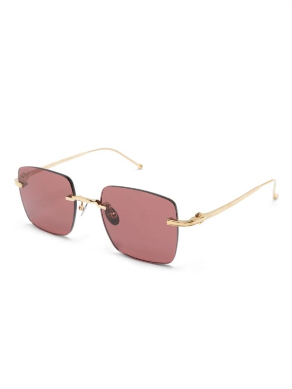 Cartier Eyewear Signature C de Cartier Precious zonnebril met rechthoekig montuur - Goud