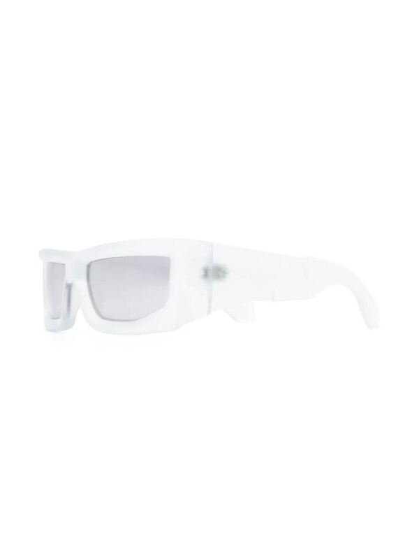 Off-White Eyewear Zonnebril met vierkant montuur - Grijs
