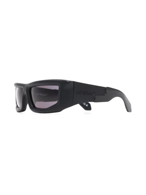 Off-White Eyewear Zonnebril met vierkant montuur - Zwart