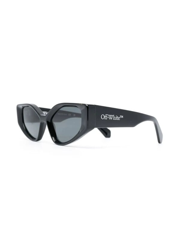 Off-White Eyewear Zonnebril met vierkant montuur - Zwart