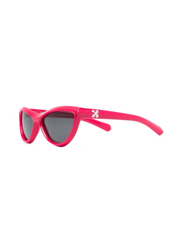 Off-White Eyewear Zonnebril met cat-eye montuur - Roze