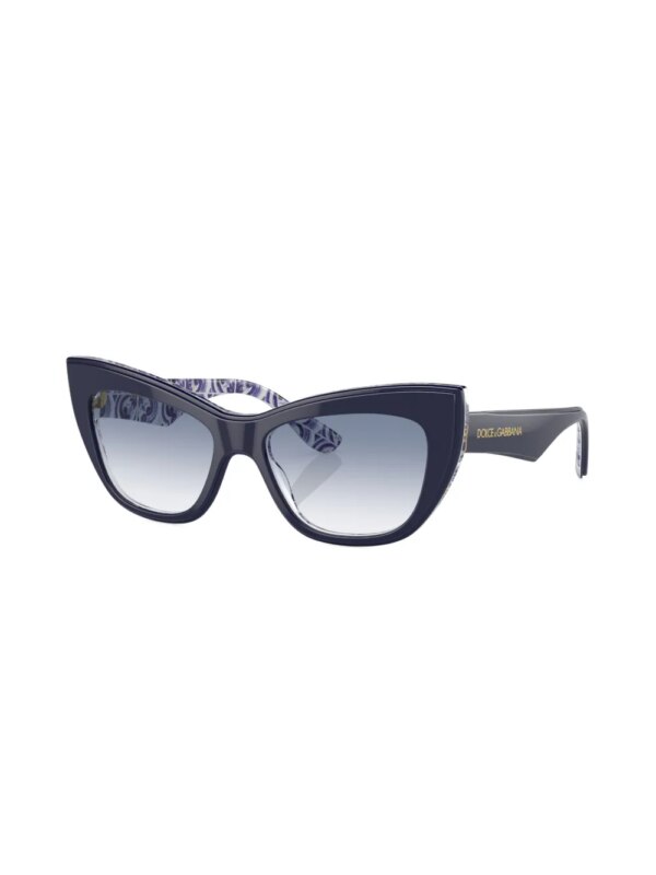 Dolce & Gabbana Eyewear Zonnebril met cat-eye montuur - Blauw