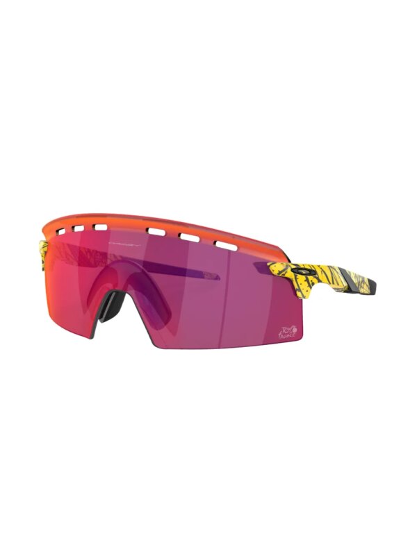 Oakley 2023 Tour De France™ Encoder Strike zonnebril met oversized montuur - Geel