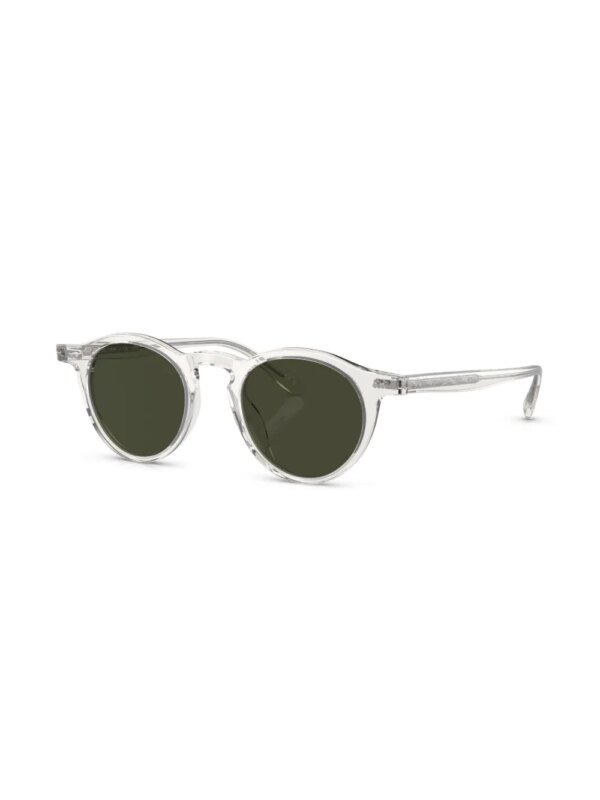 Oliver Peoples Op-13 zonnebril met rond montuur - Grijs
