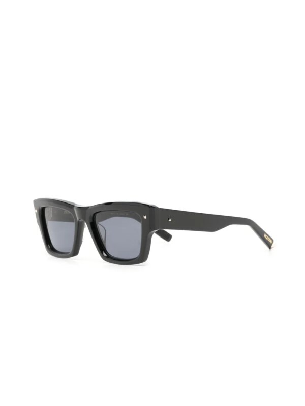 VALENTINO GARAVANI EYEWEAR Rockstud zonnebril met vierkant montuur - Zwart