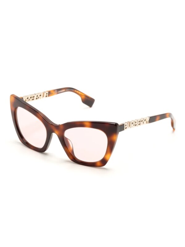 Burberry Eyewear Zonnebril met cat-eye montuur - Bruin
