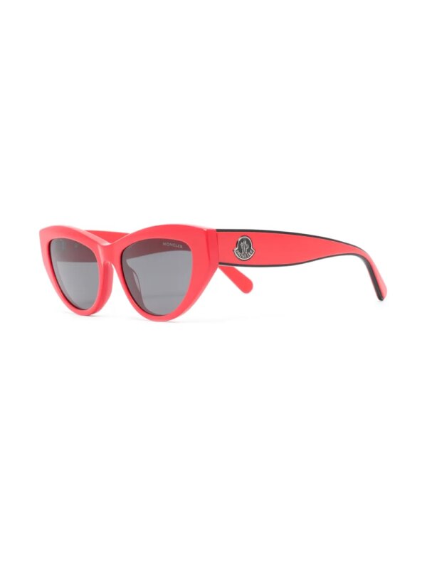 Moncler Eyewear Modd zonnebril met cat-eye montuur - Rood