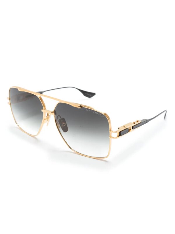 Dita Eyewear Grand Emperik zonnebril met vierkant montuur - Zwart