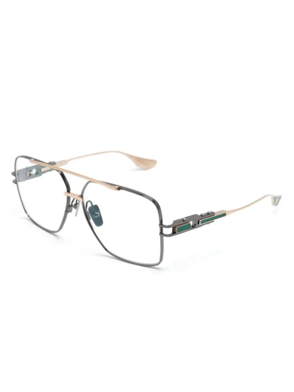 Dita Eyewear Grand Emperik zonnebril met vierkant montuur - Zwart