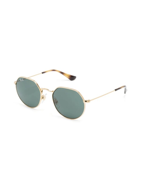 RAY-BAN JUNIOR Zonnebril met rond montuur - Goud