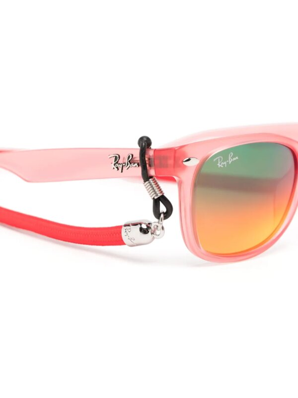 RAY-BAN JUNIOR Zonnebril met wayfarer montuur - Rood