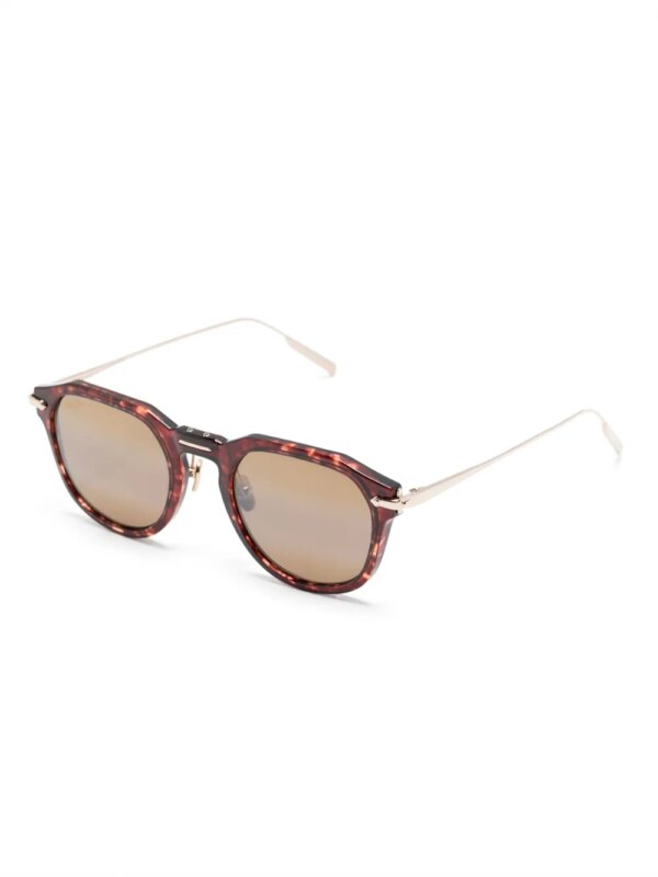 Maui Jim Alika zonnebril met schildpadschild design - Bruin