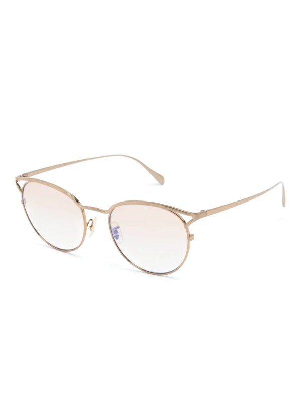 Oliver Peoples Zonnebril met cat-eye montuur - Goud