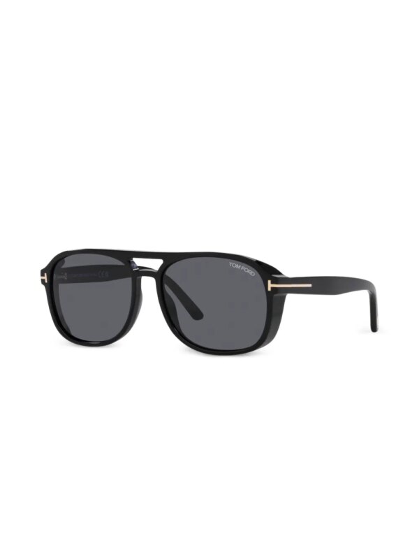 TOM FORD Eyewear Zonnebril met piloten montuur - Zwart