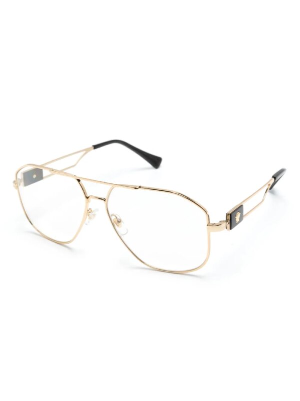 Versace Eyewear Zonnebril met piloten montuur - Goud