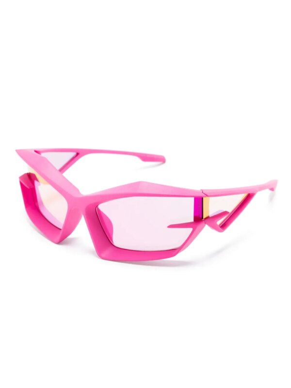 Givenchy Eyewear Zonnebril met rond montuur - Roze