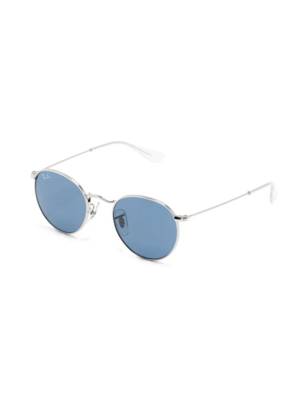 RAY-BAN JUNIOR Zonnebril met rond montuur - Zilver