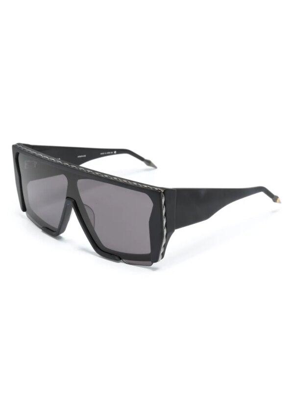 Dita Eyewear Subdrop zonnebril met vierkant montuur - Zwart