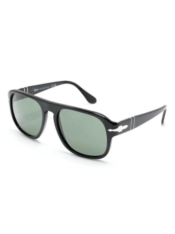 Persol Zonnebril met navigator montuur - Zwart