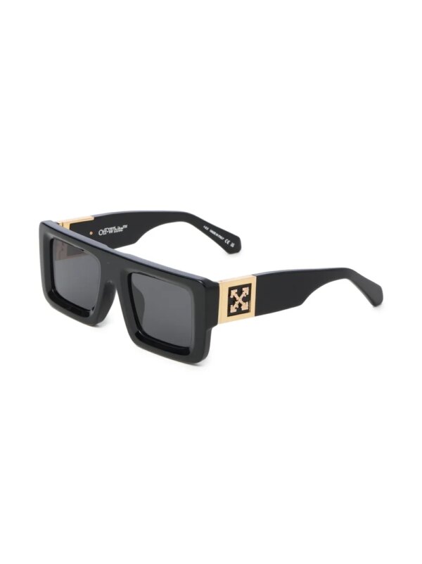 Off-White Eyewear Leonardo zonnebril met vierkant montuur - Zwart