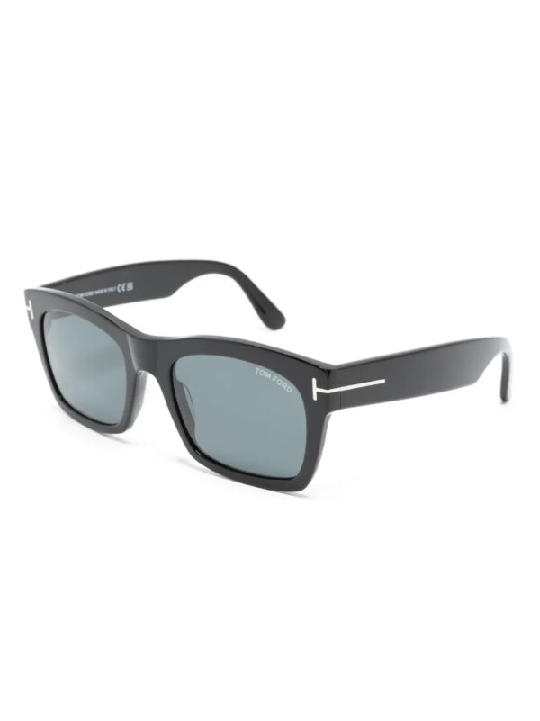 TOM FORD Eyewear Zonnebril met vierkant montuur - Zwart