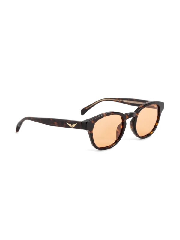 Zadig&Voltaire ZV23H6 zonnebril met rond montuur - Bruin