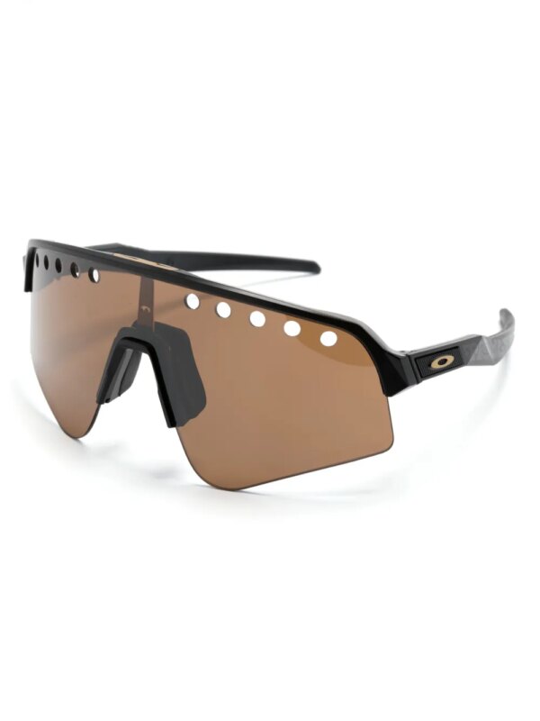 Oakley Zonnebril met oversized montuur - Zwart