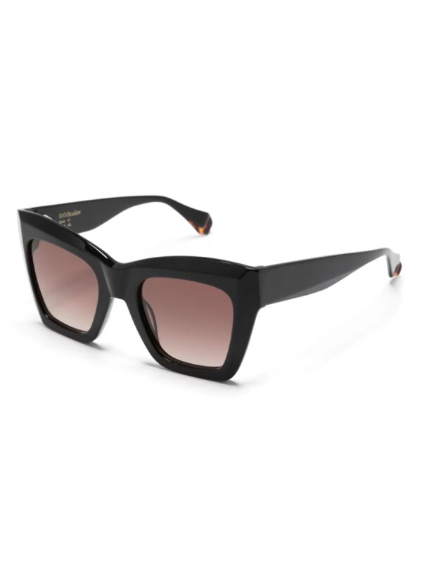 GIGI STUDIOS Gioia zonnebril met cat-eye montuur - Zwart