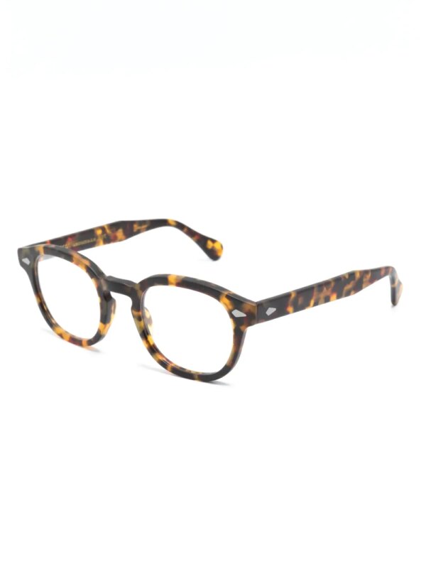 Moscot Lemtosh zonnebril met rond montuur - Zwart