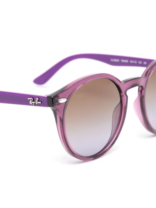 RAY-BAN JUNIOR Zonnebril met rond montuur - Paars