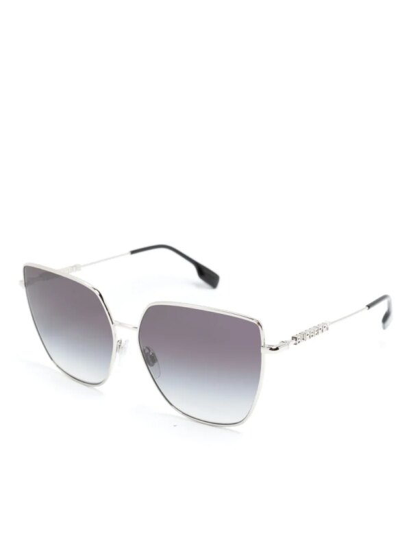 Burberry Eyewear Zonnebril met cat-eye montuur - Zilver