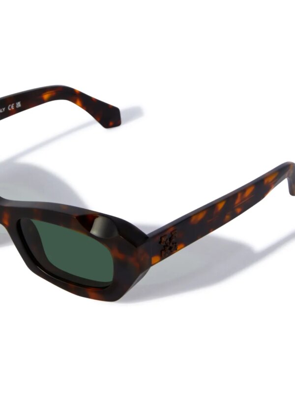 Off-White Eyewear Venezia zonnebril met rechthoekig montuur - Bruin
