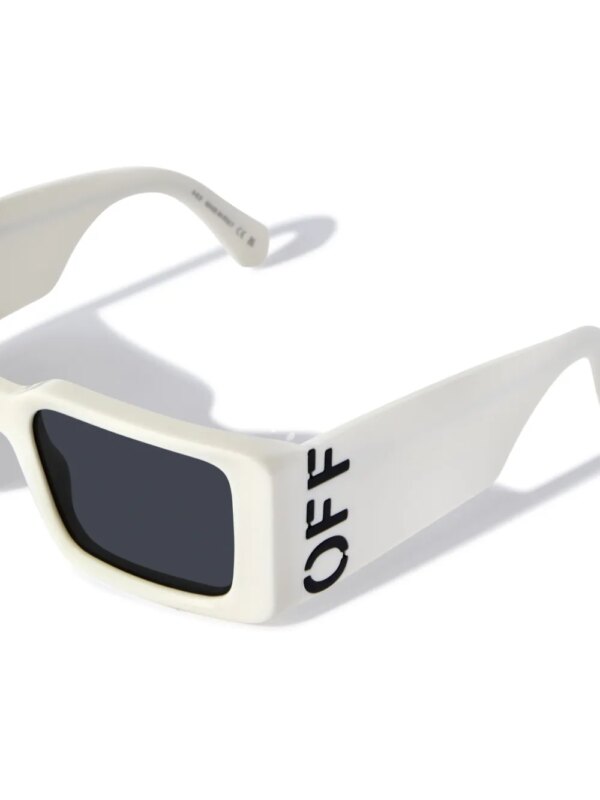 Off-White Eyewear Milano zonnebril met rechthoekig montuur - Wit