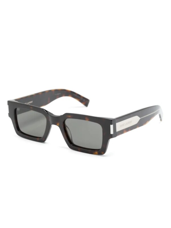 Saint Laurent Eyewear SL 572 zonnebril met vierkant montuur - Bruin